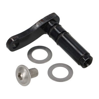 Perno FRT doppio o-ring per selettore marce Vespa 50, 90, 125 Primavera, ET3 - innesto poligonale, senza spina conica