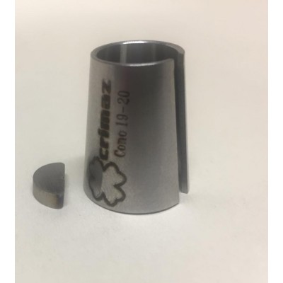         CONO 19/20 PER VOLANO CONO 20 SU ALBERO ET3 CONO 19 CON CHIAVETTA RIALZATA
     